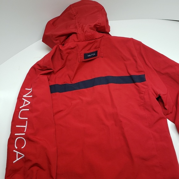 Nautica Boys Red/Blue Anchor Jacket Size 4T - Picture 2 of 7